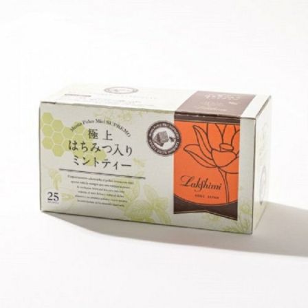 Lakshimi ラクシュミー 極上はちみつ入り ミントティー 1.5g×25袋