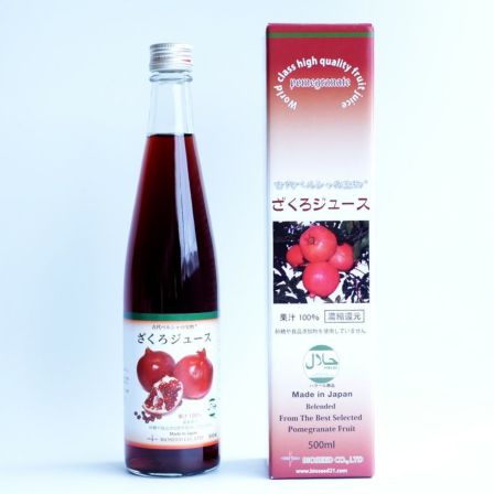 【値下】厳選果汁☆ざくろジュース　９本セット ギフト・12本セット】ざくろジュース(オーガニック・ストレート