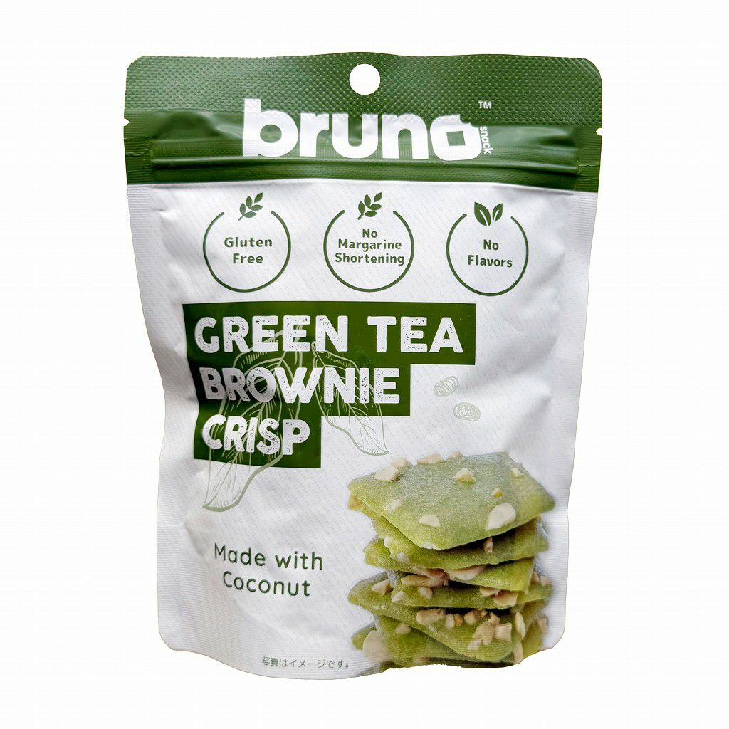 bruno snack クリスピーグリーンティーブラウニー 60g 